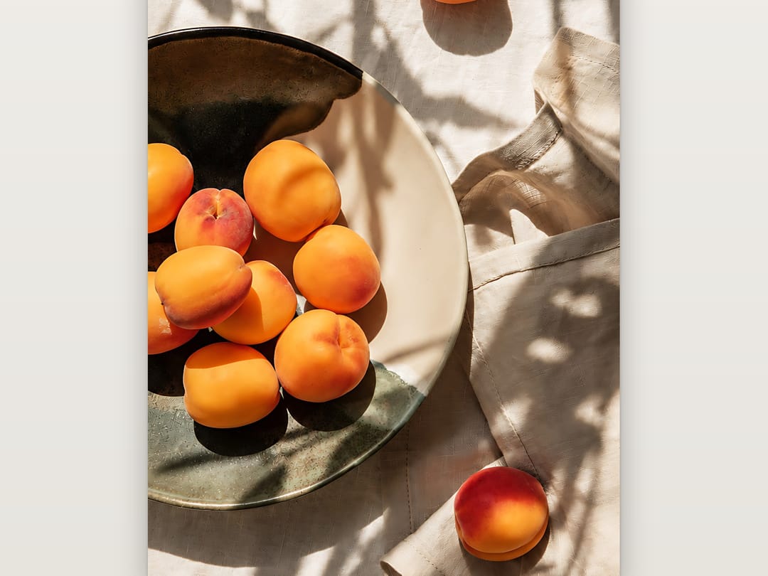 Apricots in Dappled Shade poster