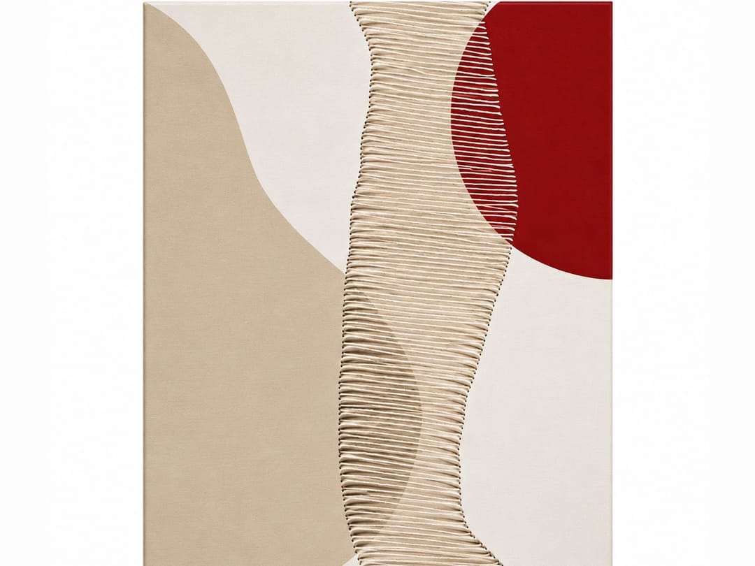 Red Moon Ridge canvas