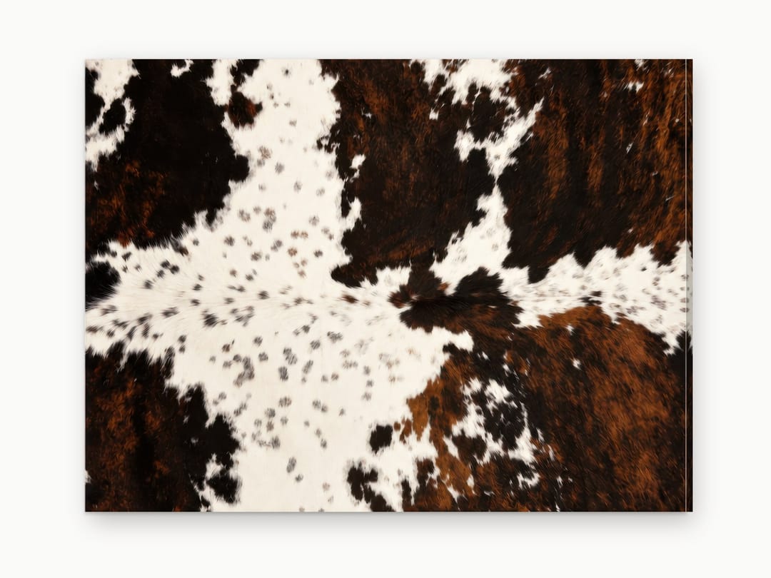 Speckled Tricolour Hide canvas