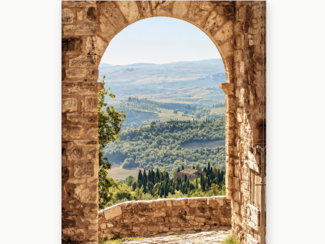 Cypress Valley Archway canvas