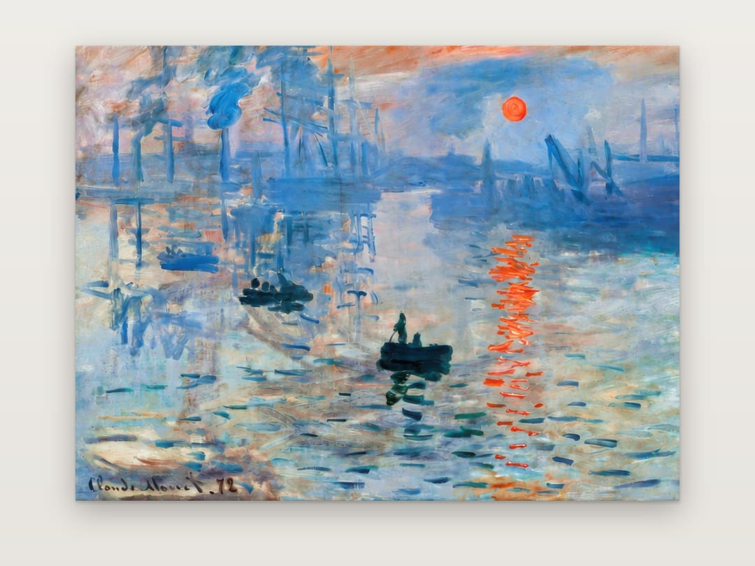 Rowboat in Harbour Haze poster