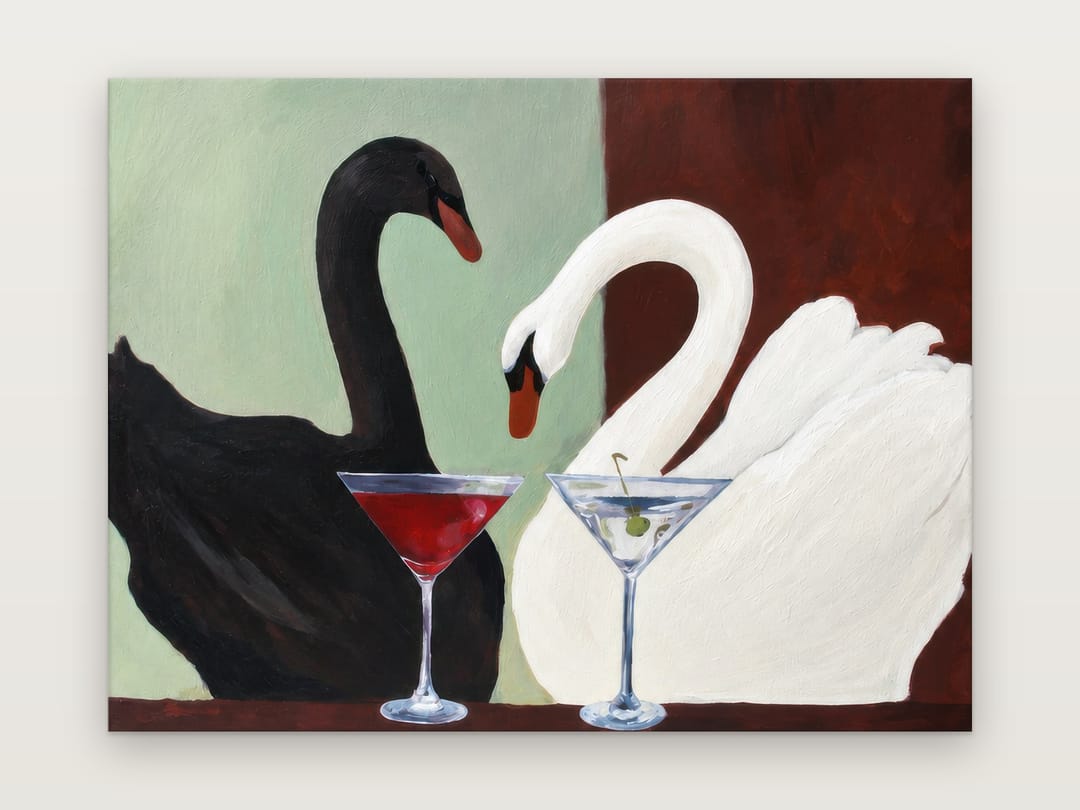 Swans on Date Night poster