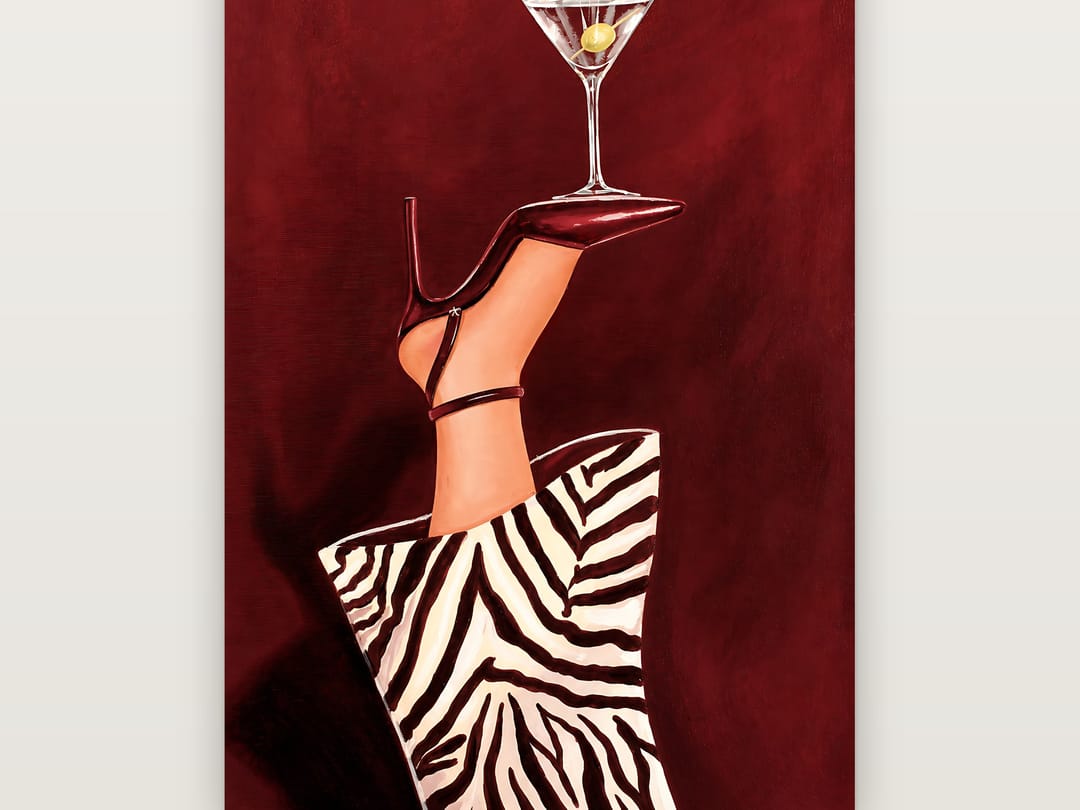 Stiletto Martini Balance poster