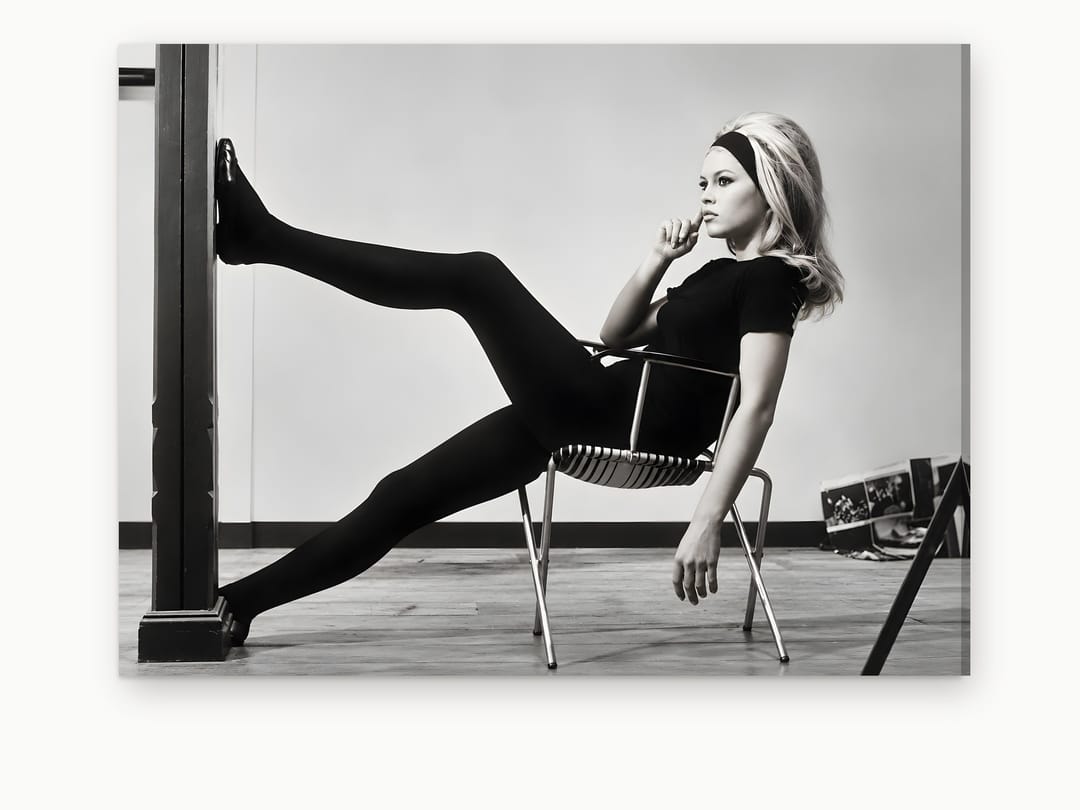 Sixties Studio Pose canvas