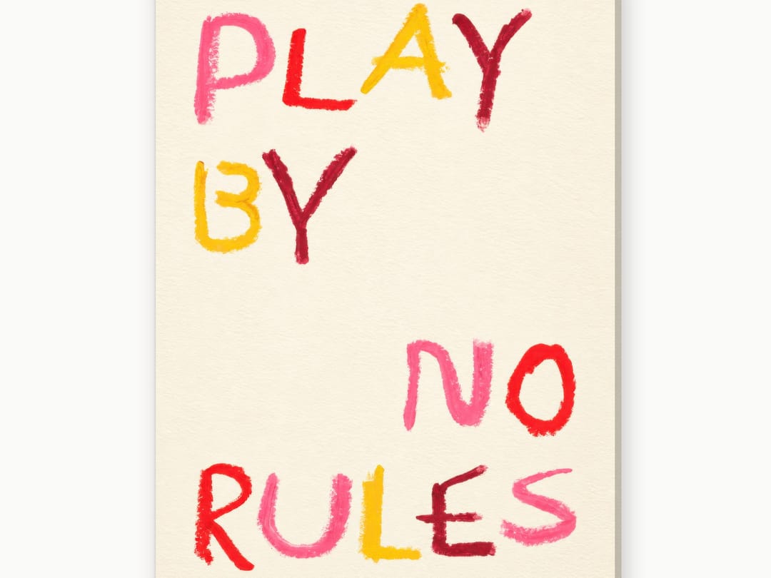 Play by No Rules canvas