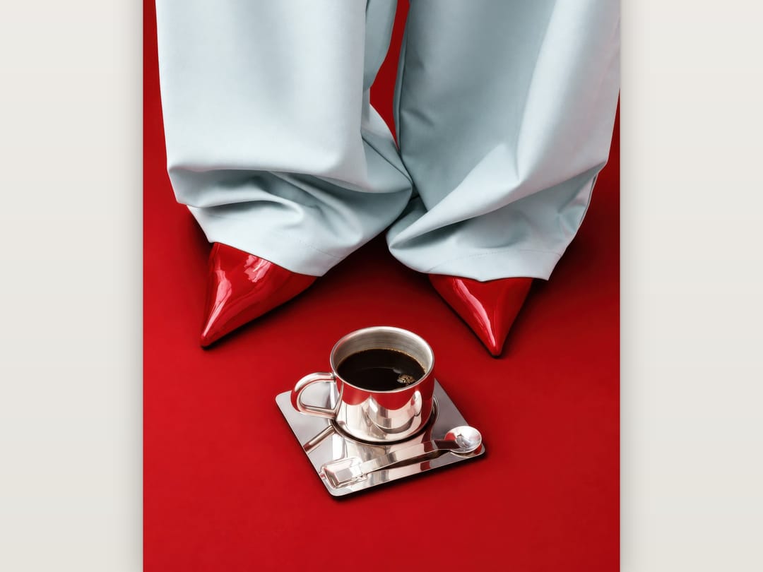 Espresso at Her Feet poster