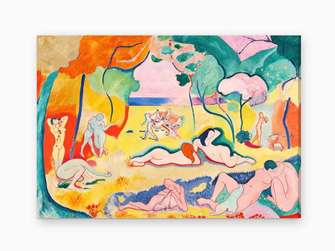 Lemon Meadow Revelry canvas