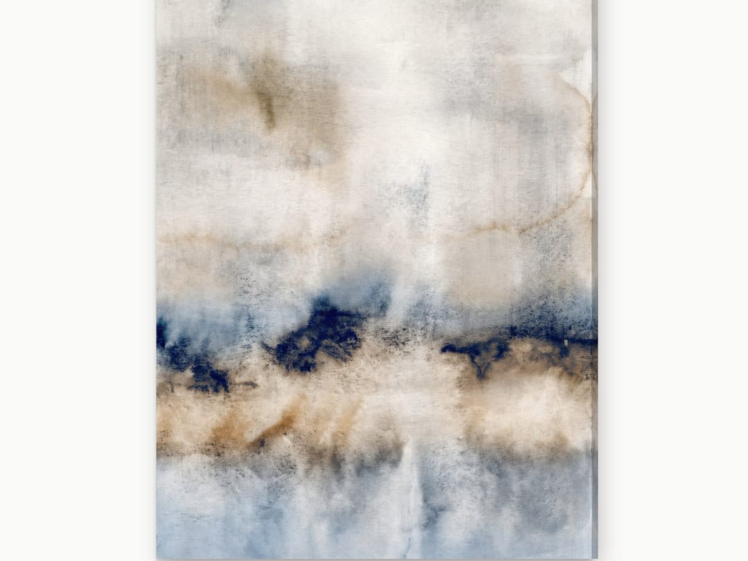 Indigo Mist Shoreline canvas