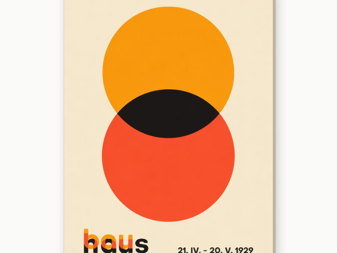 Orange Circle Eclipse canvas