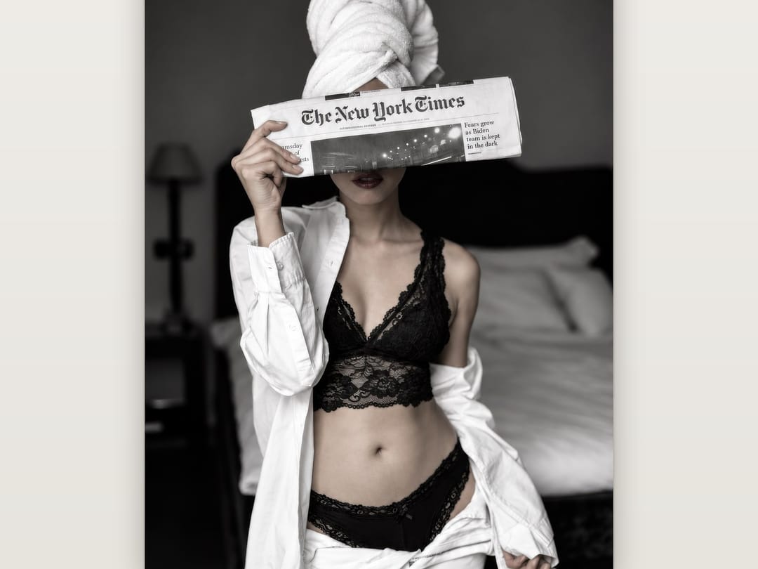 Towel Turban Headlines poster