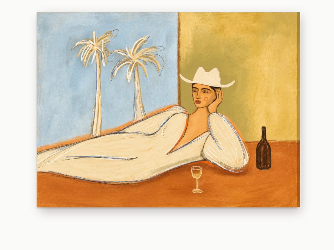 Cowboy Hat Daydream canvas