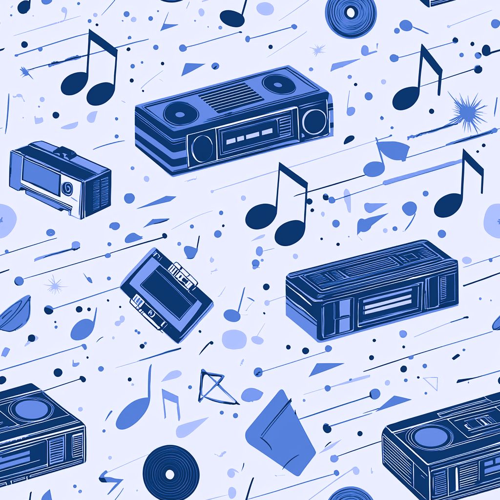 blå