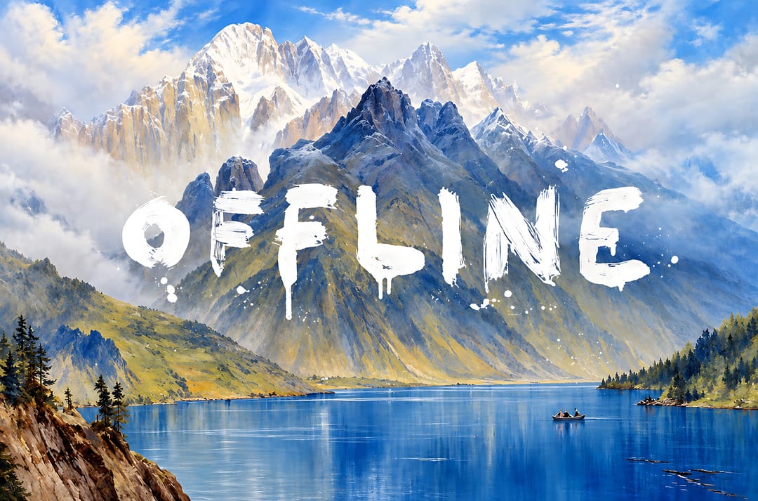 Offline by the Lake