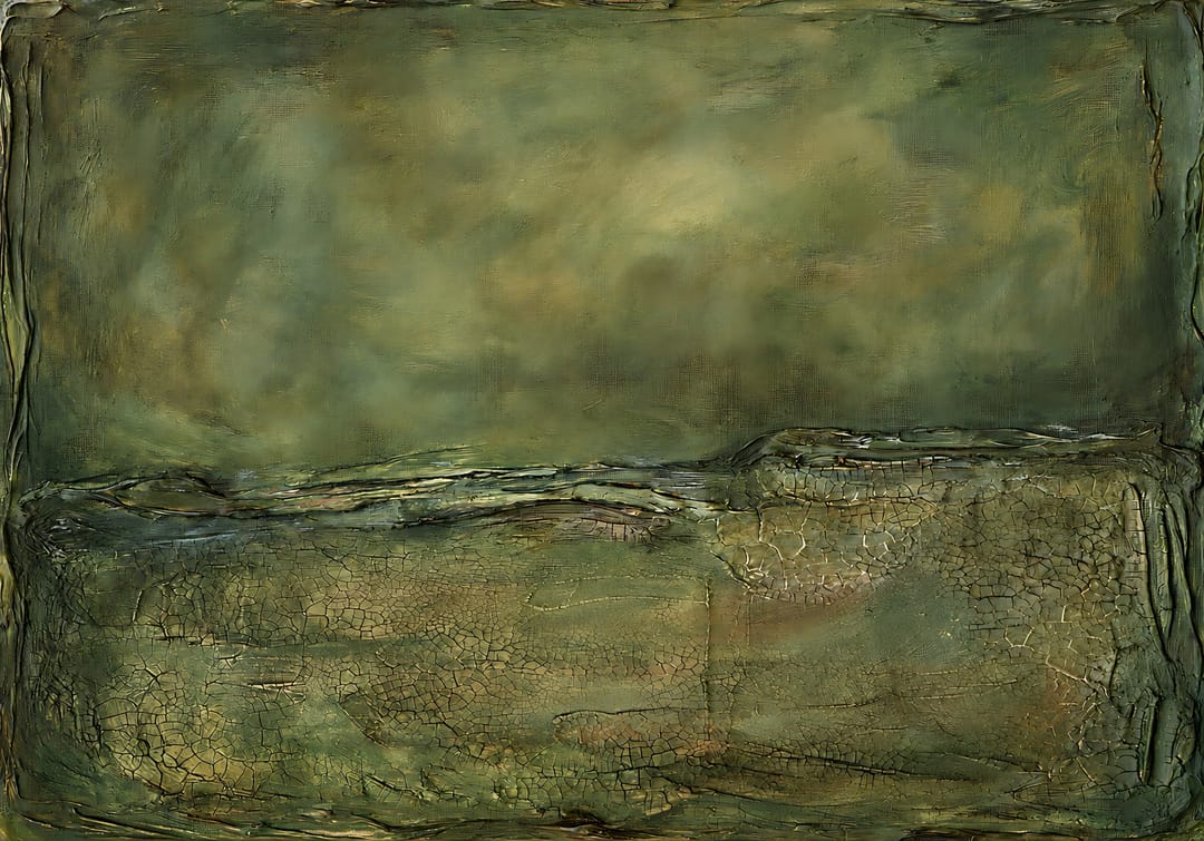 Olive Crackle Horizon