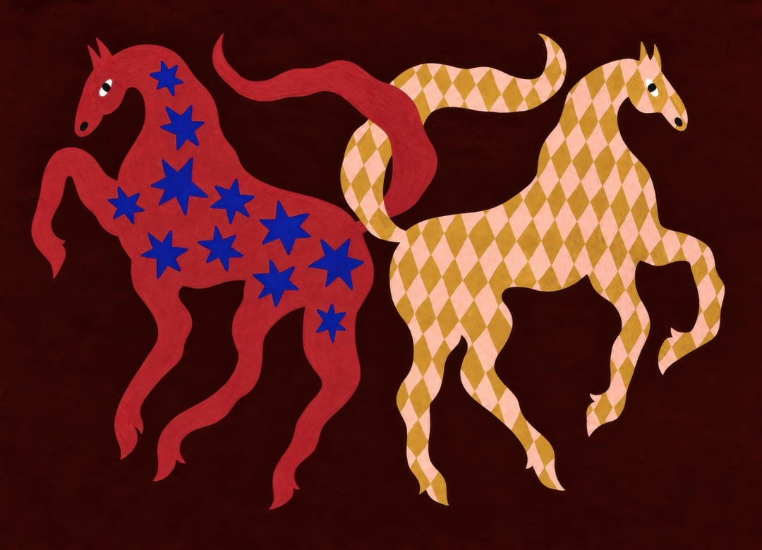 Prancing Stars and Diamonds