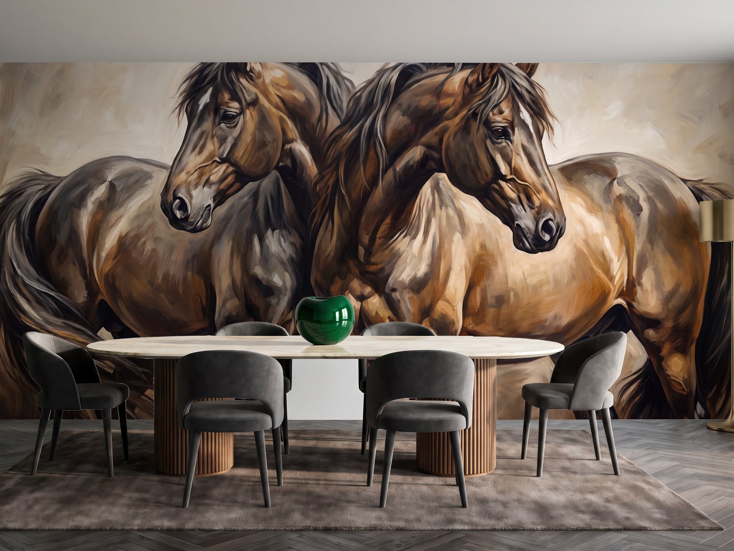 Velluma auļi mural
