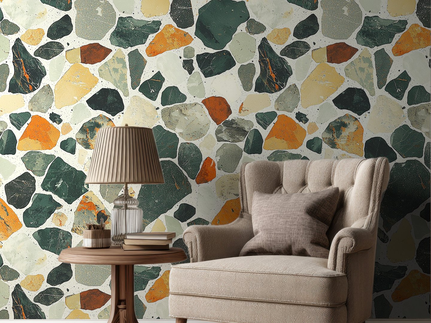 Pebble Mosaic wallpaper