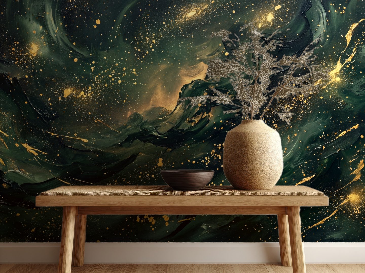 Emerald Nebula mural