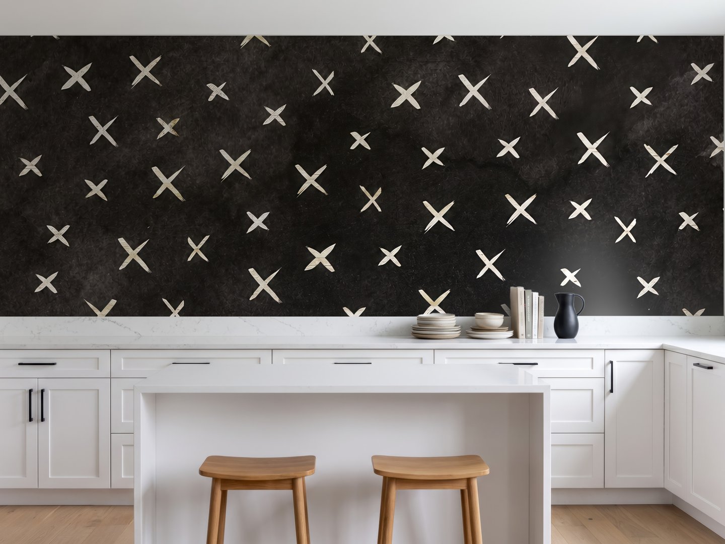 Sashiko mural