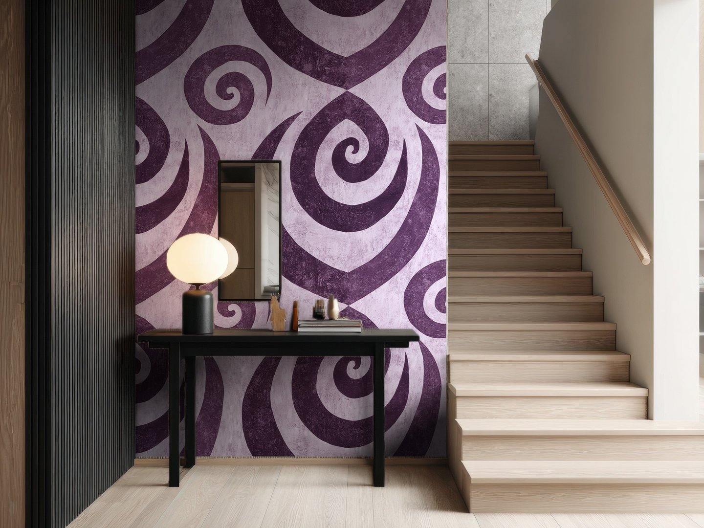 Twilight Swirl wallpaper