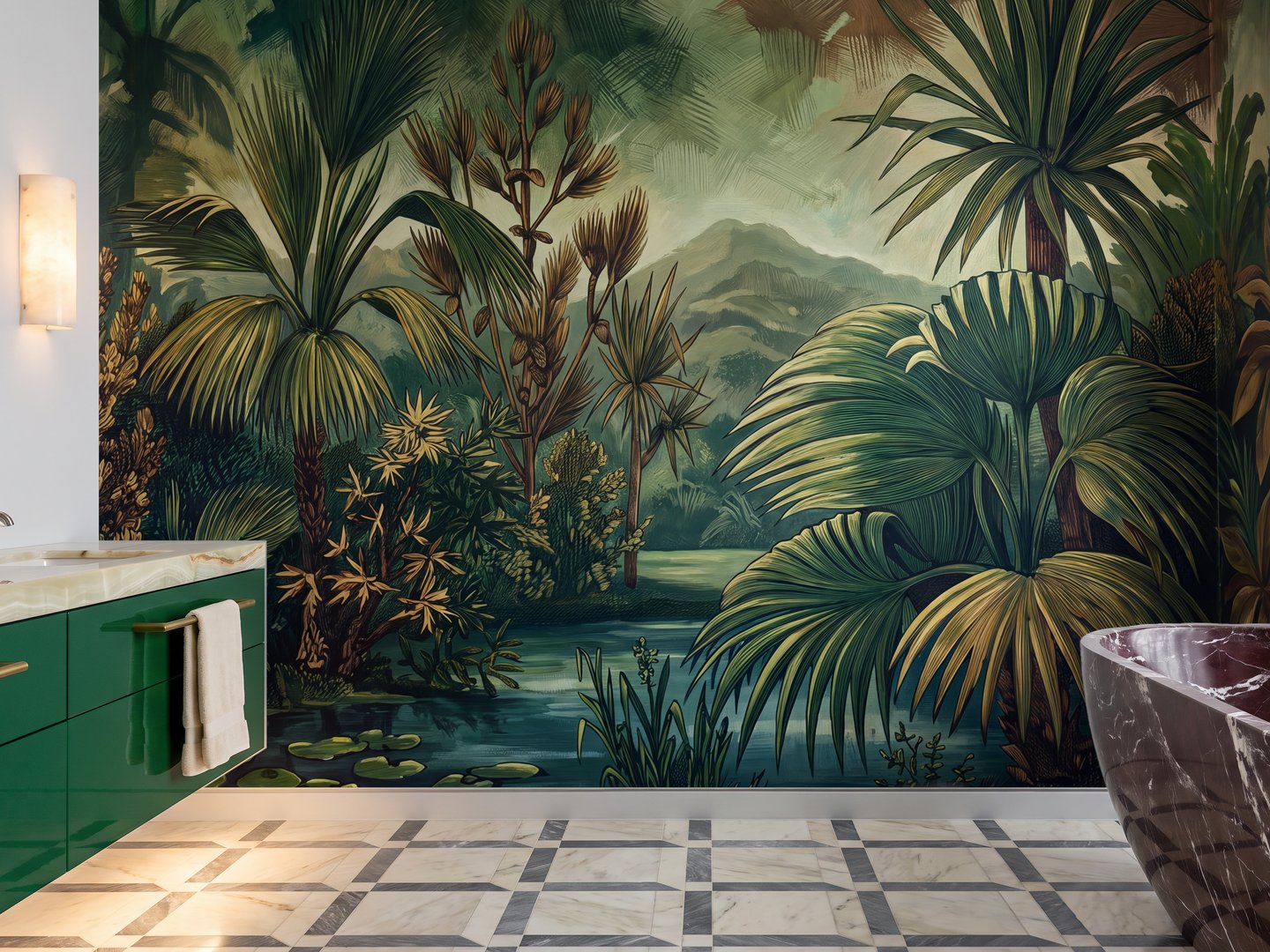 Serengeti Calm mural