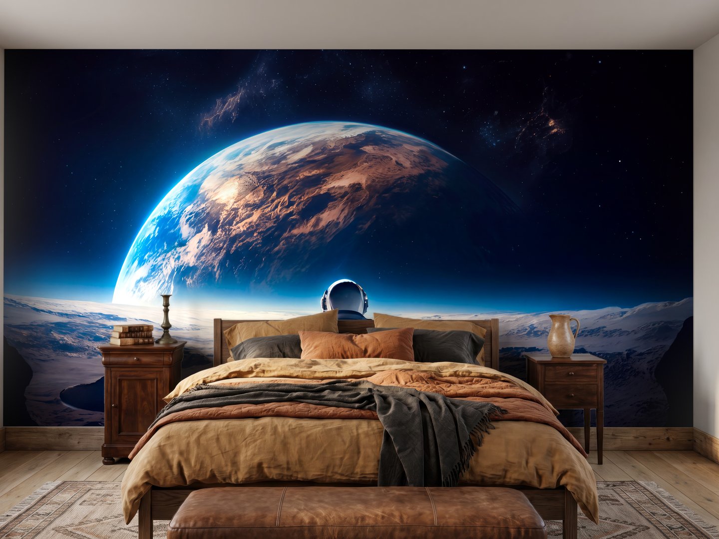Earth From Orbit mural