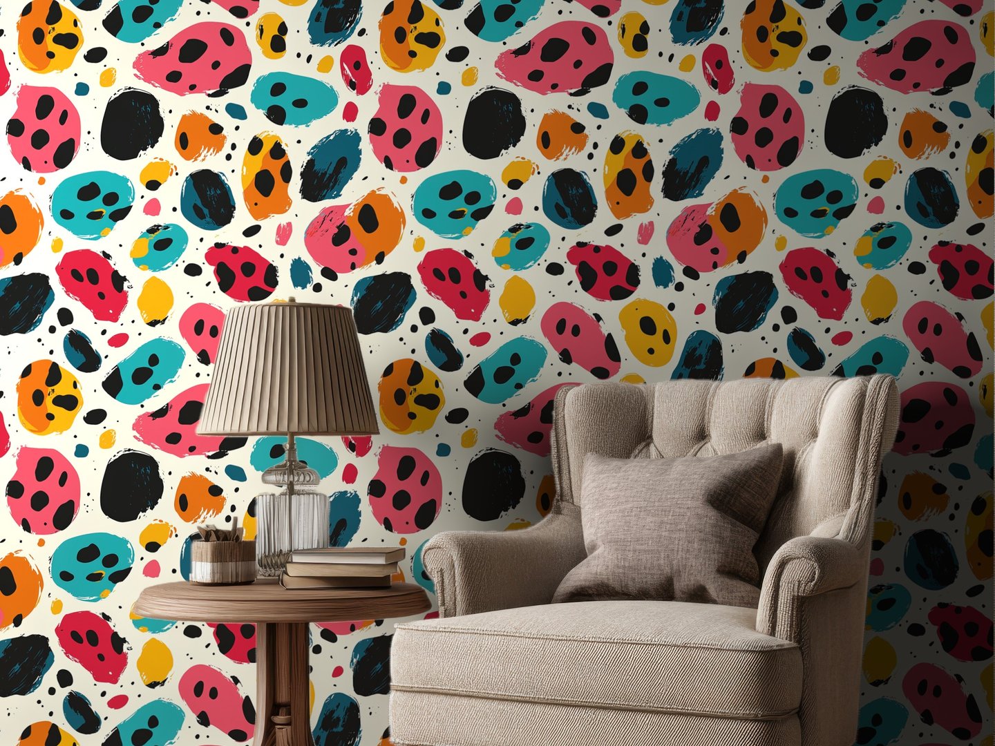 Mosaic wallpaper
