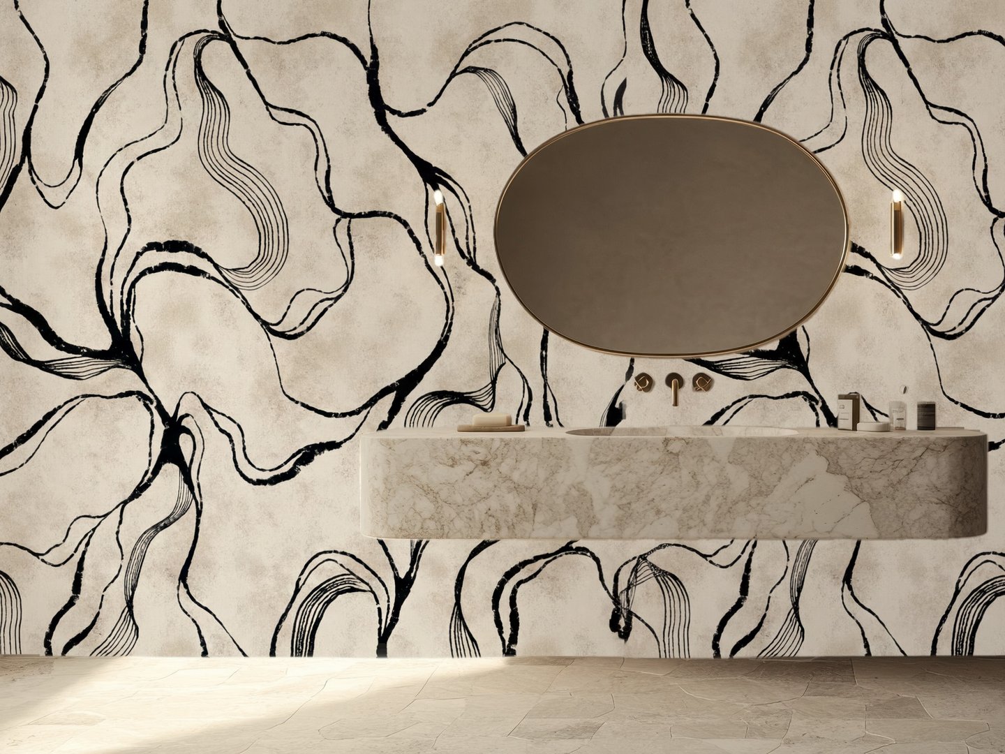 Loom Veil mural