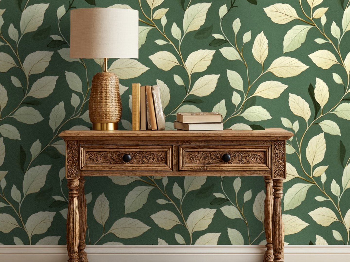 Verdant Vines wallpaper