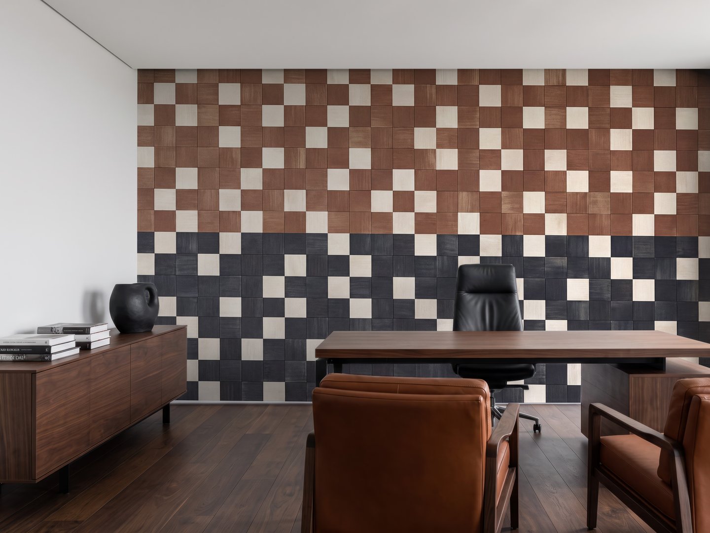 Patchwork mural