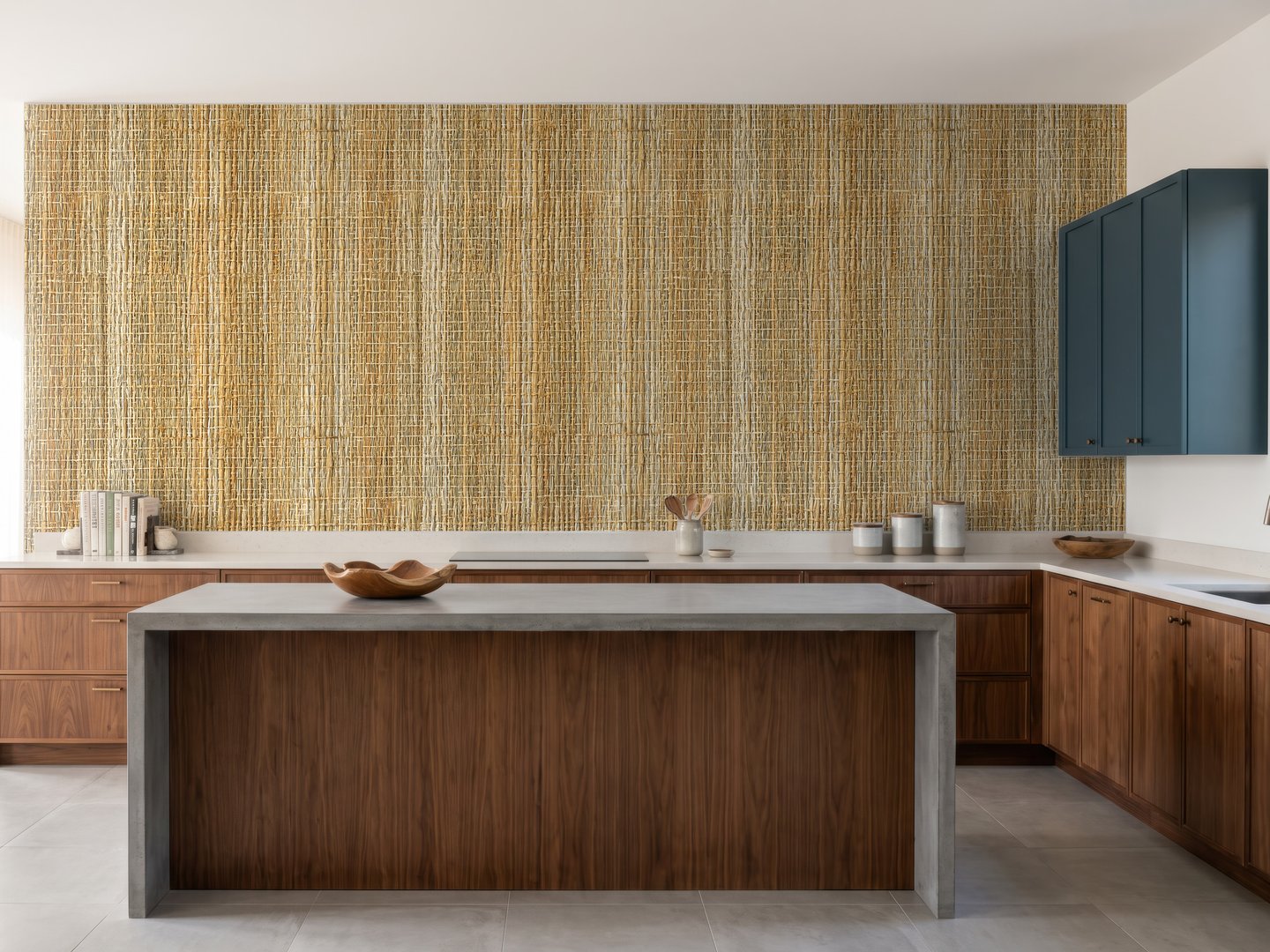 Golden Oak Panels wallpaper