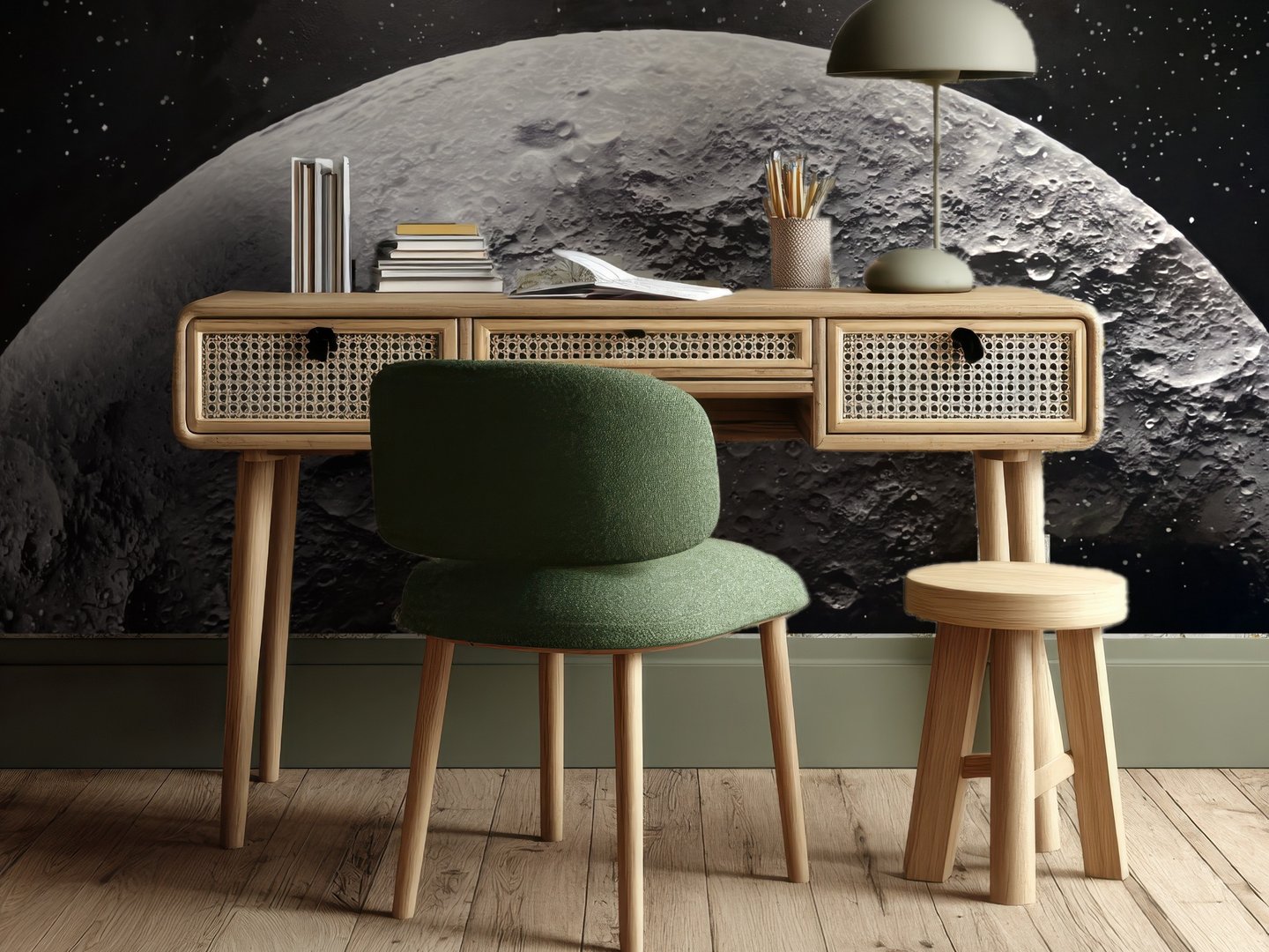 Lunar Voyage mural
