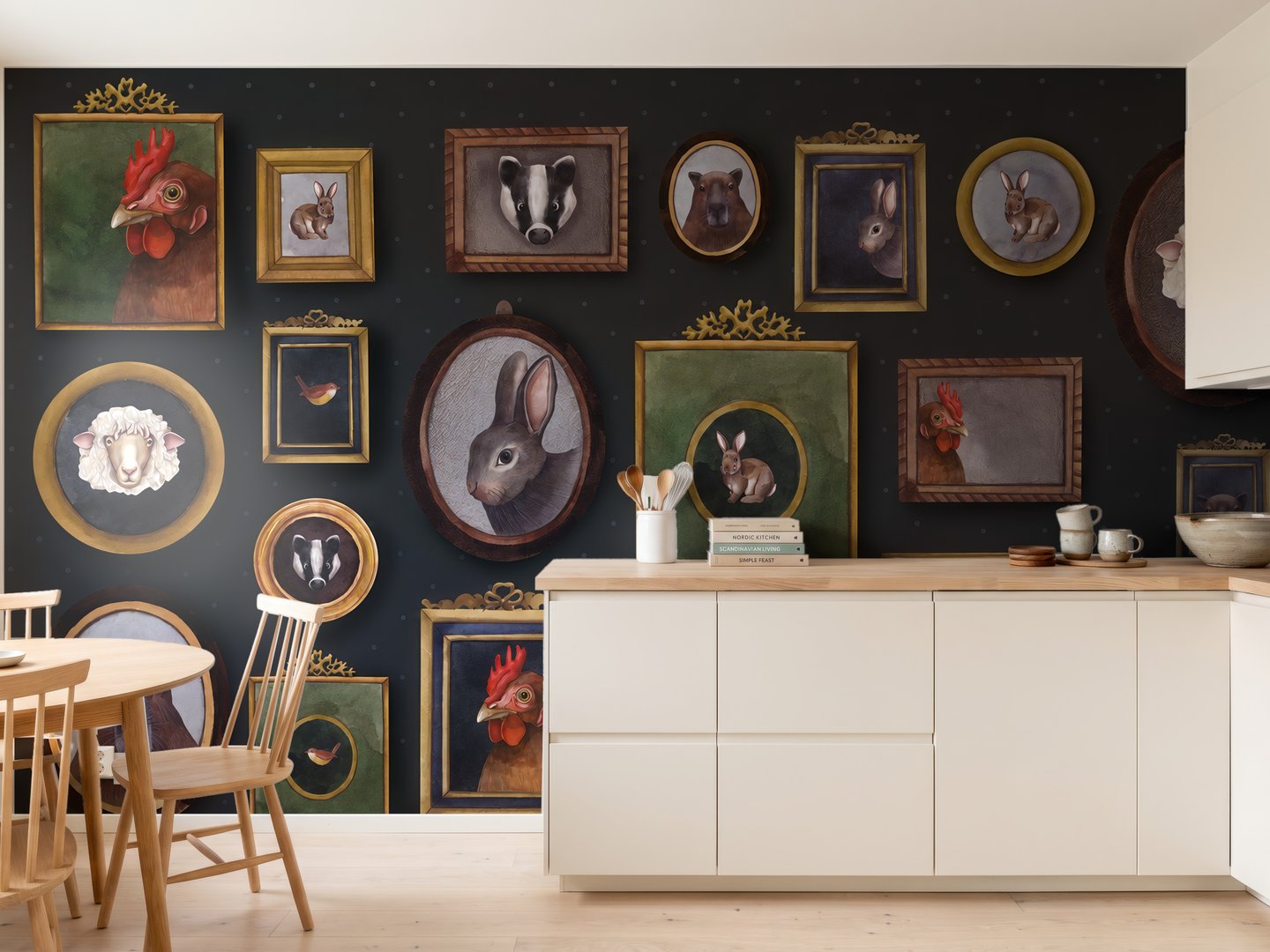 Lamplight Lineage mural