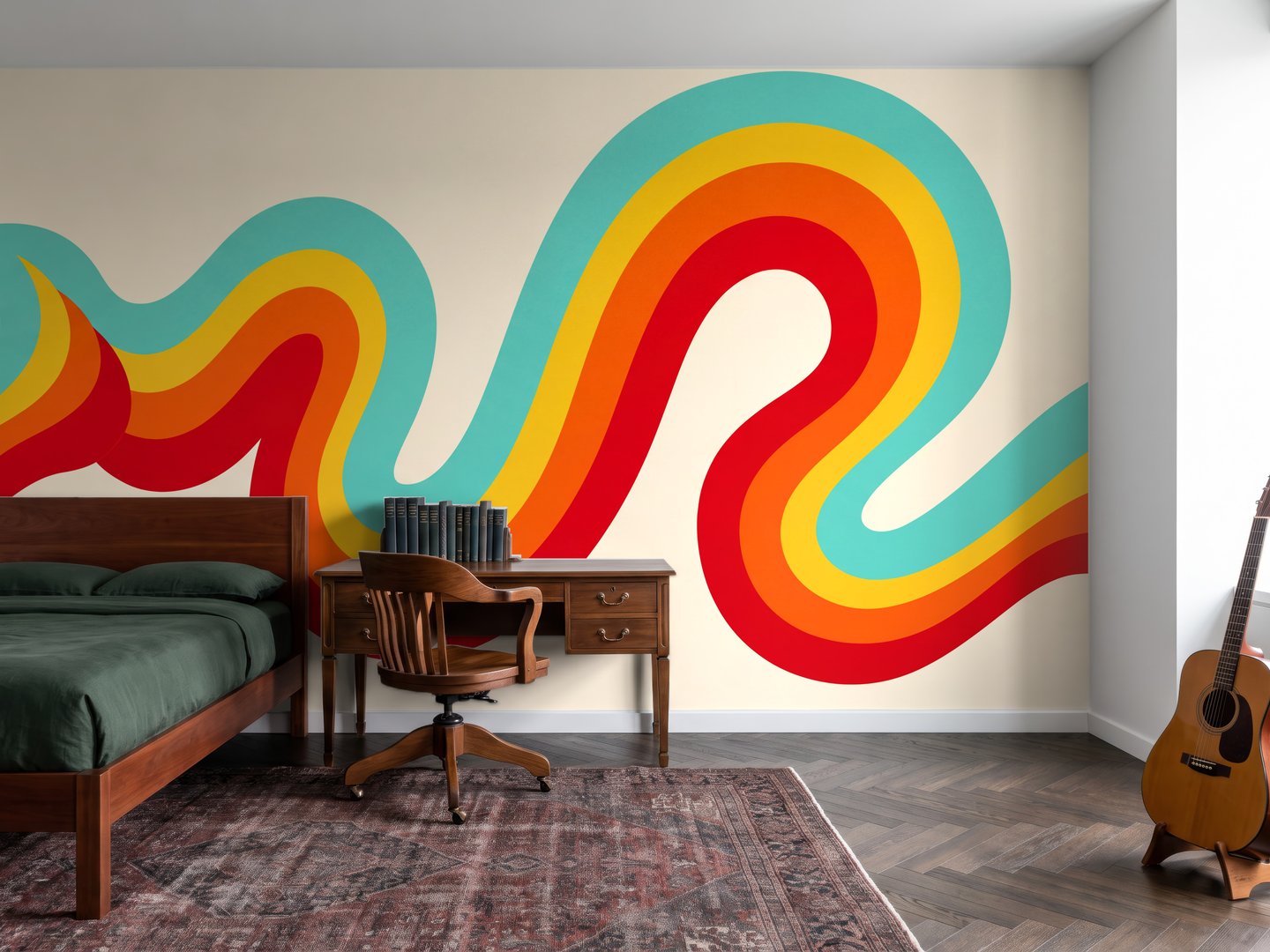 Waveform Valley mural