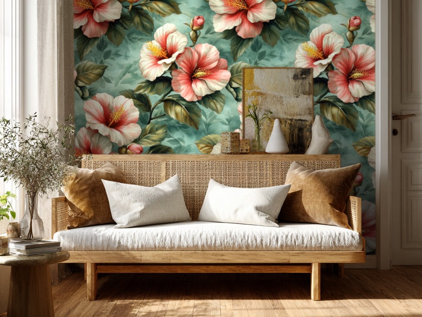 Tropical Hibiscus Bliss wallpaper
