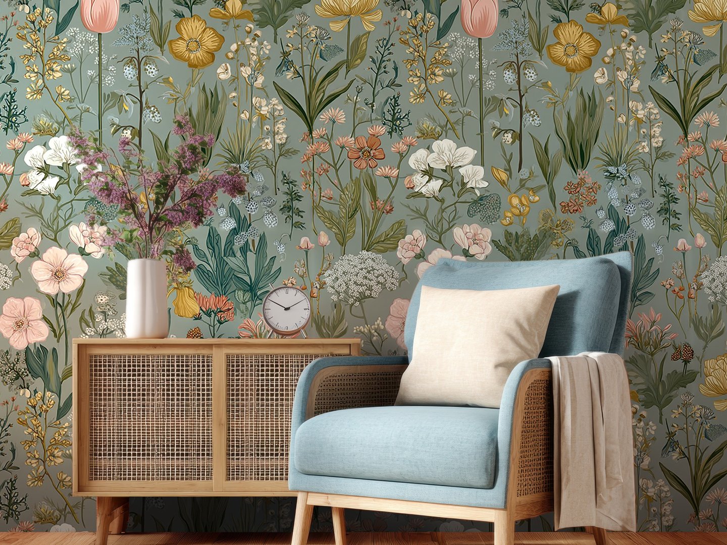 Floret wallpaper