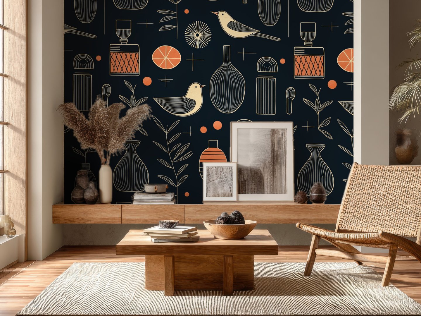 Lignée déco wallpaper
