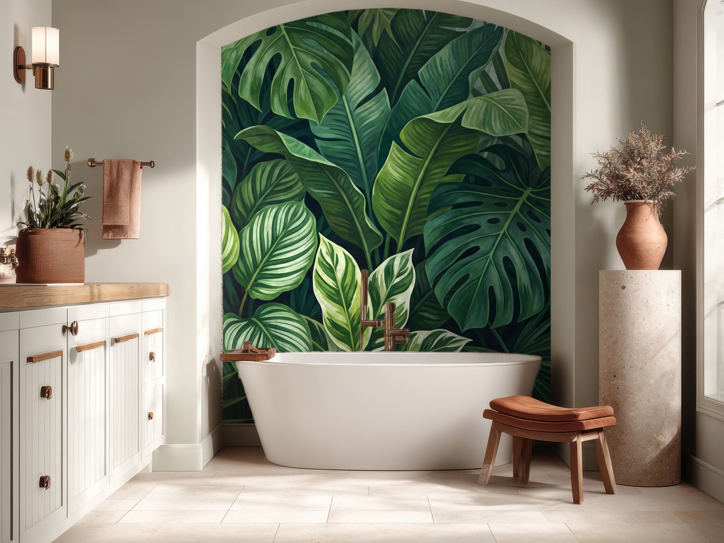 Tropical Canopy mural
