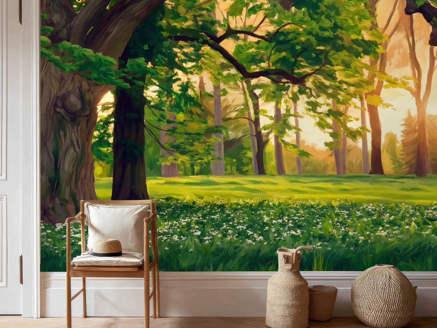 Woodland Folio mural