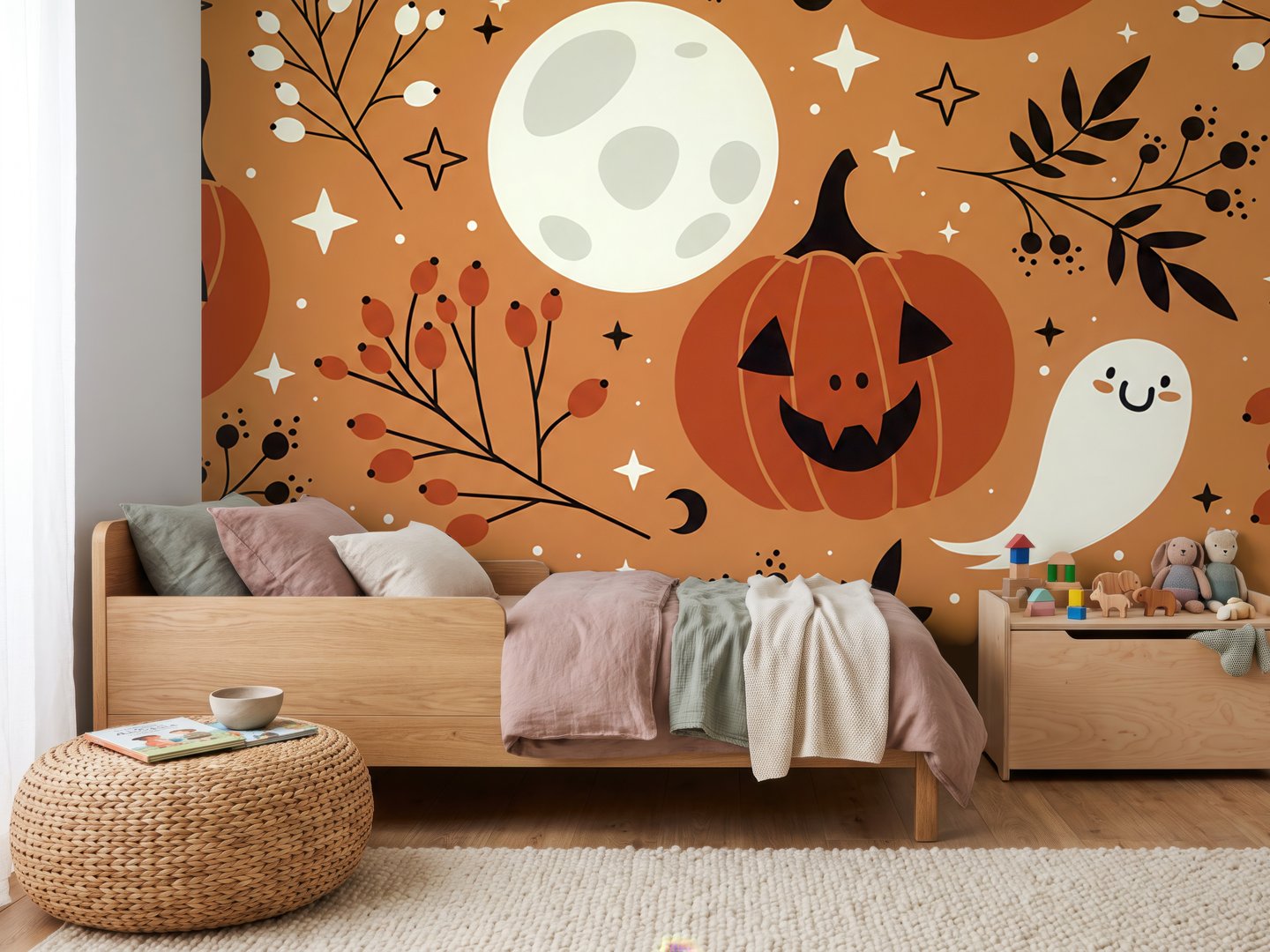 Marshmallow Moon mural