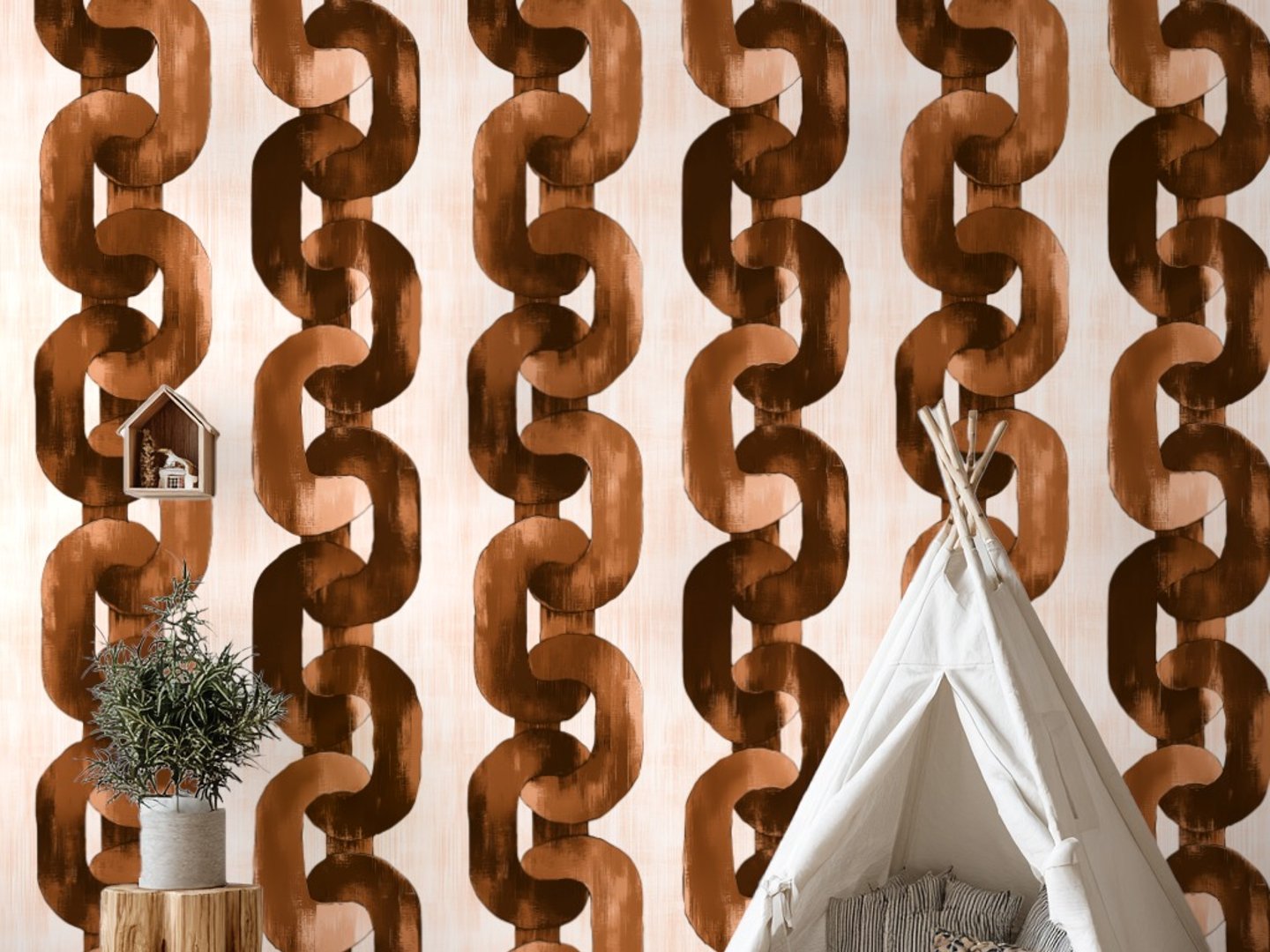 Chain Link Harmony wallpaper