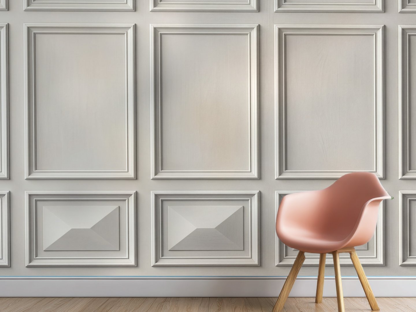 Panelled Atelier mural