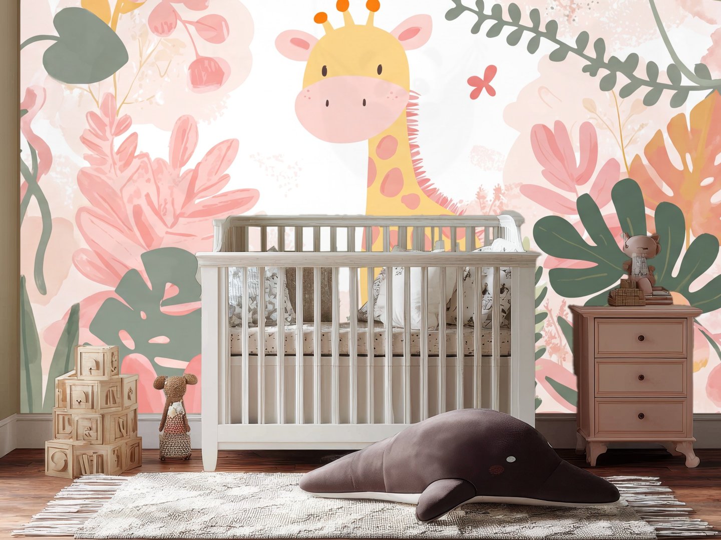 Giraffe Vista mural