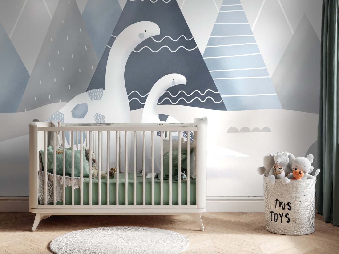 Géants lunaires mural