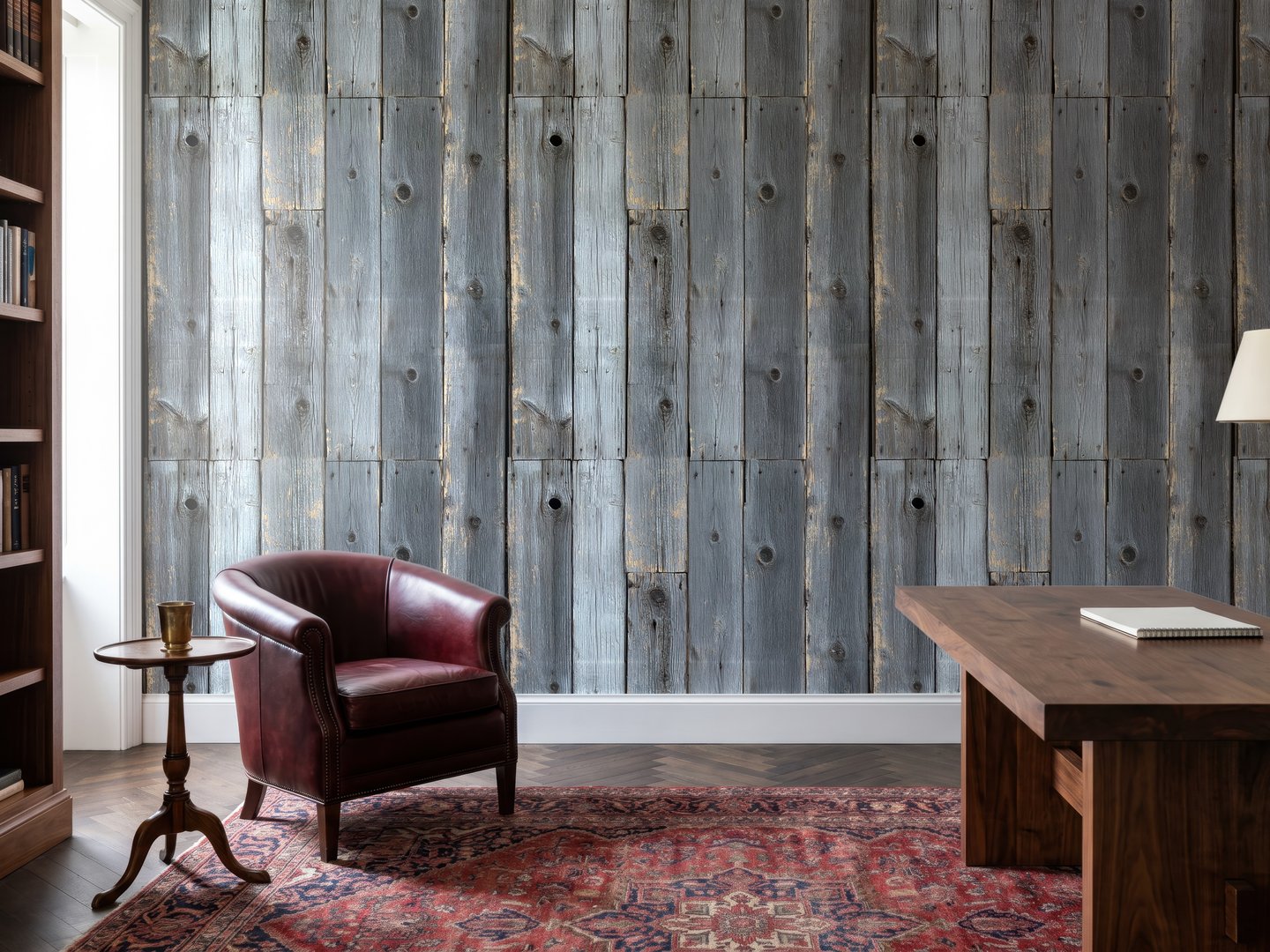 Weathered Grey Boards wallpaper