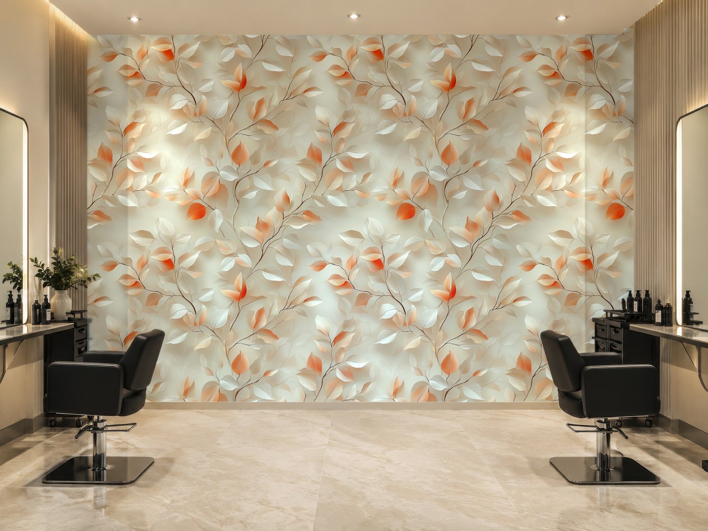 Amber Leaf Reverie wallpaper