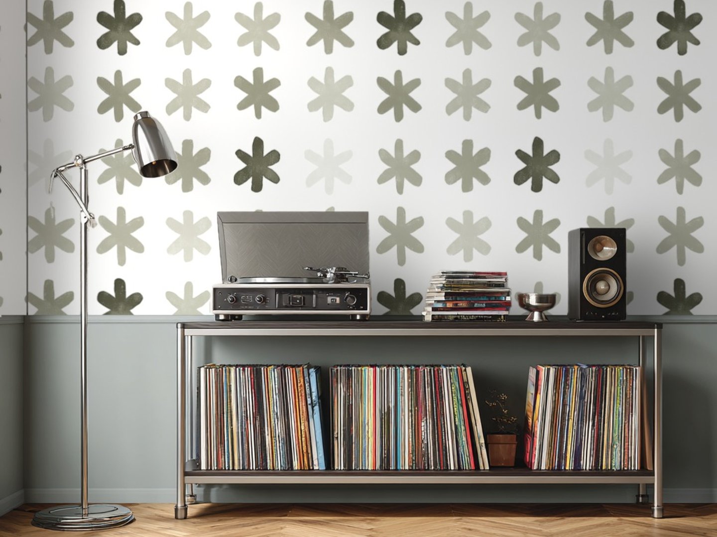 Sunburst Mosaic wallpaper