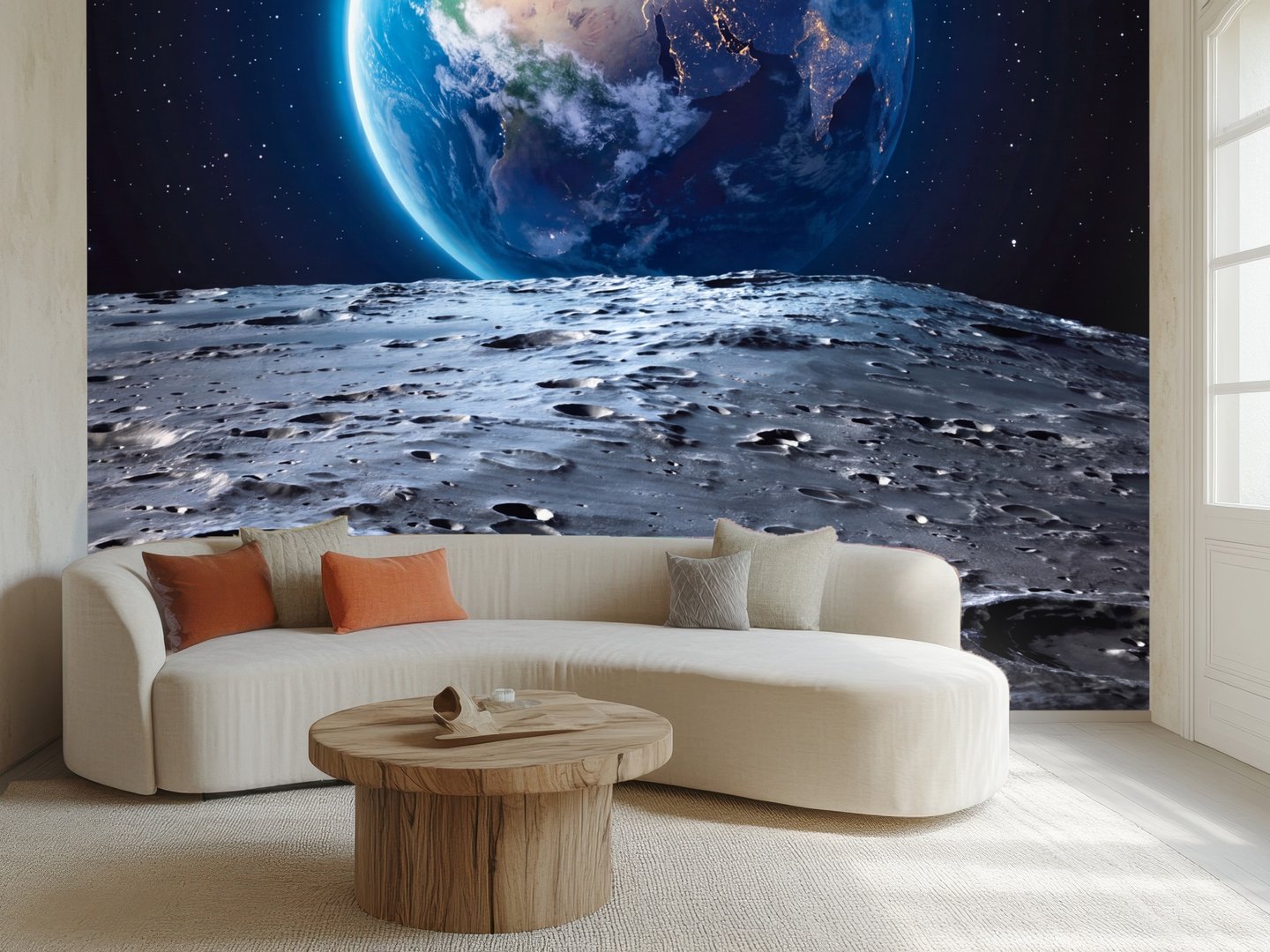 Lunarni horizont mural