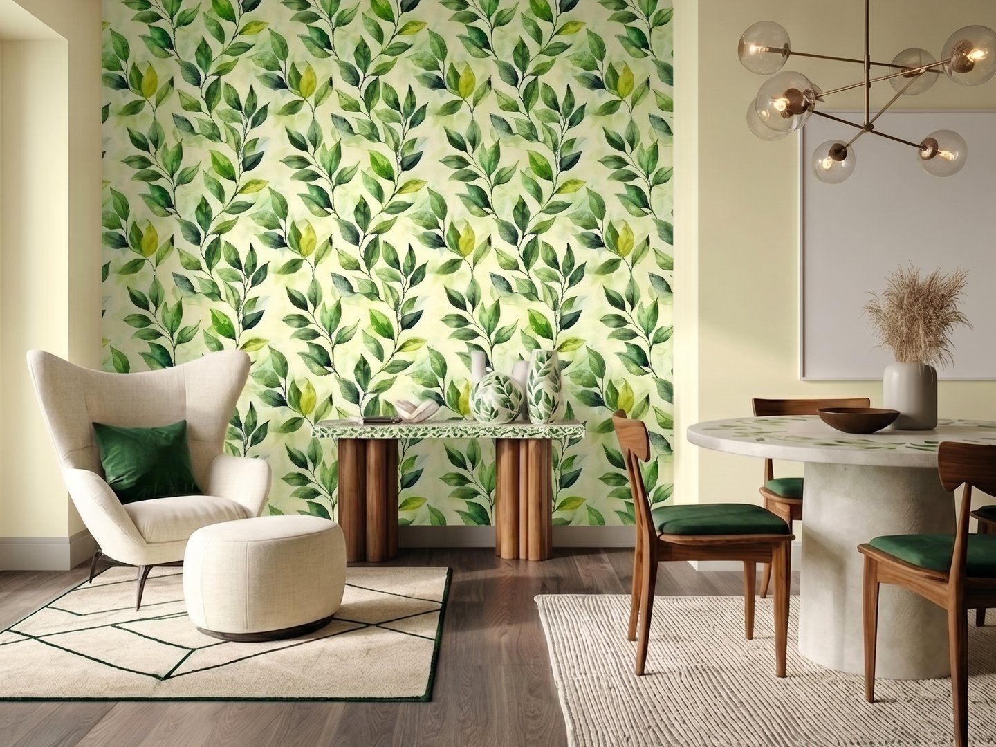 Verdant Harmony wallpaper