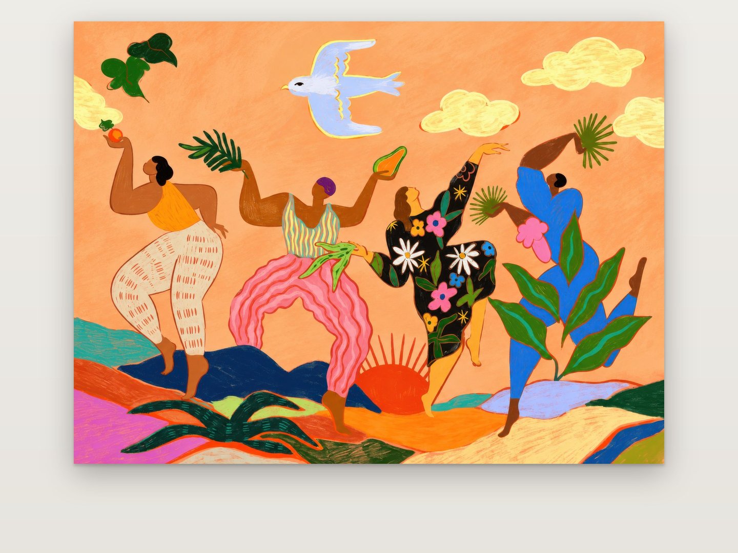 Barefoot on Painted Hills poster